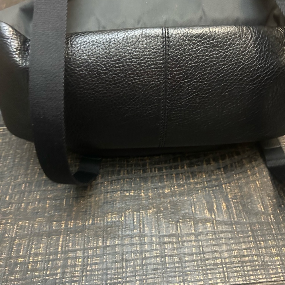 Coach Black Pebbled Leather Backpack. Please see pics - Picture 6 of 9